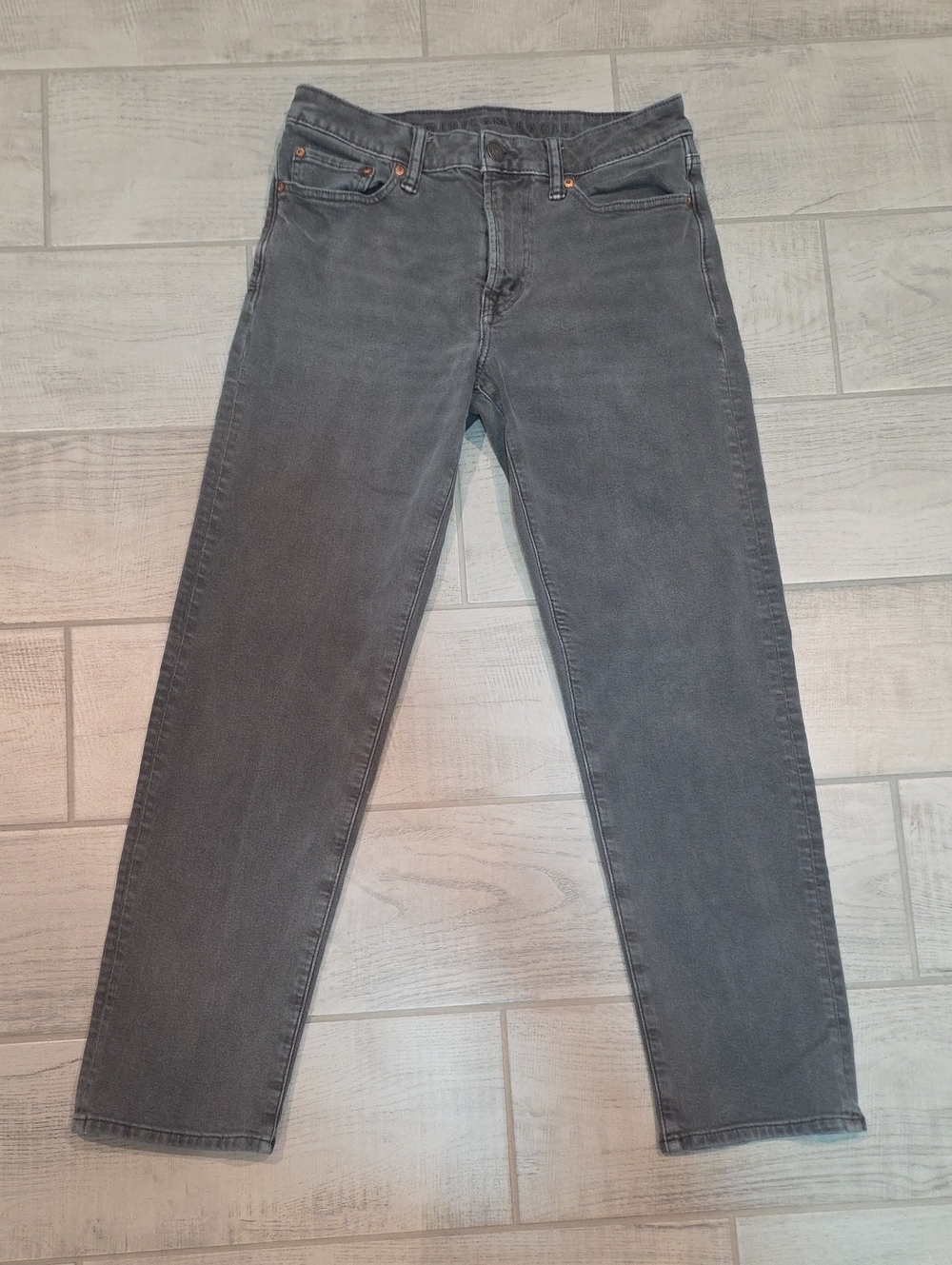 American Eagle Jeans Easyflex Original Straight Men's Size 30x32 Grey